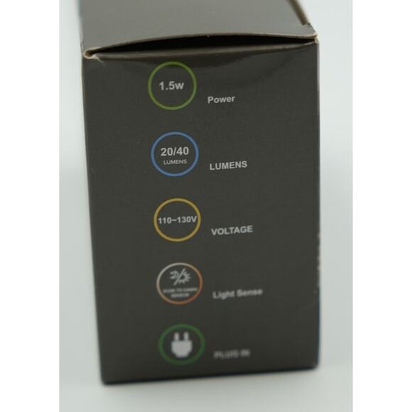 LED Night Light - 2 Pack (Total 4 lights) New & Sealed - Stylish and Bright! - Picture 4 of 7